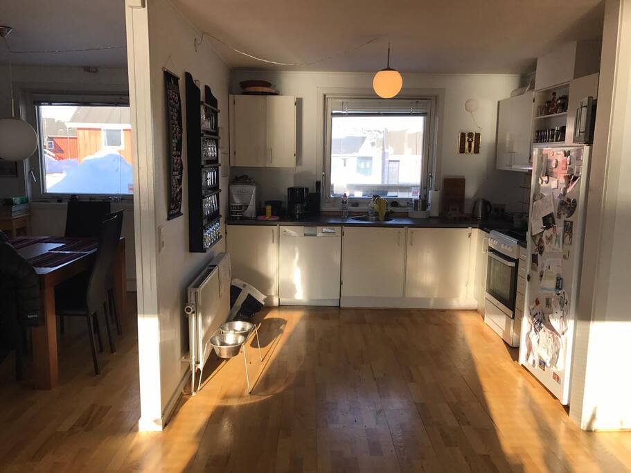 Spiserum og køkken