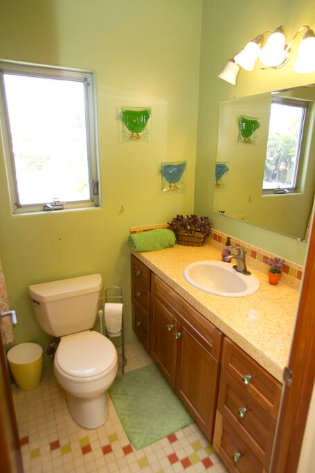 Access to full bathroom.
