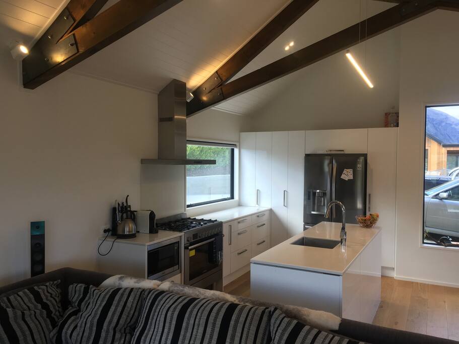 Kitchen - gas hob, fridge freezer, use of all kitchen appliances and utensils.