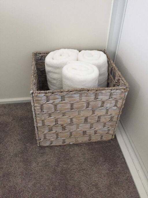Our towels and bedding are always professionally laundered - 100% hygienically clean always, we don’t get lazy! We are here for you. Soft stuff! Not the ruff crap ones!