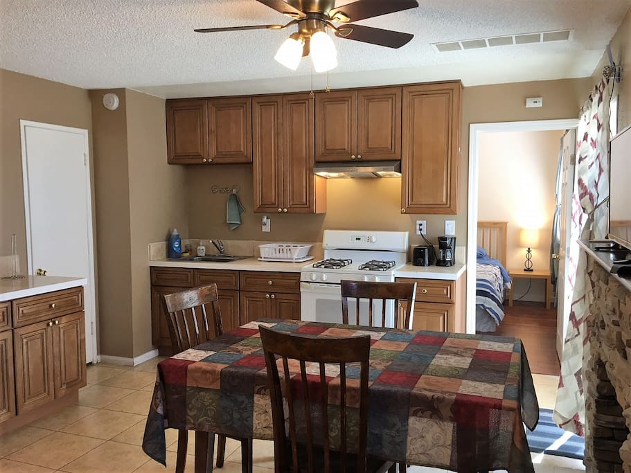 First floor Living room kitchen