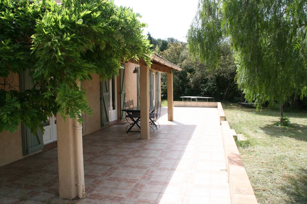 Terrasse de 100m2