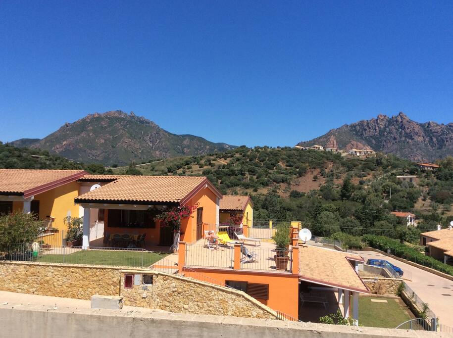 Vista della terrazza