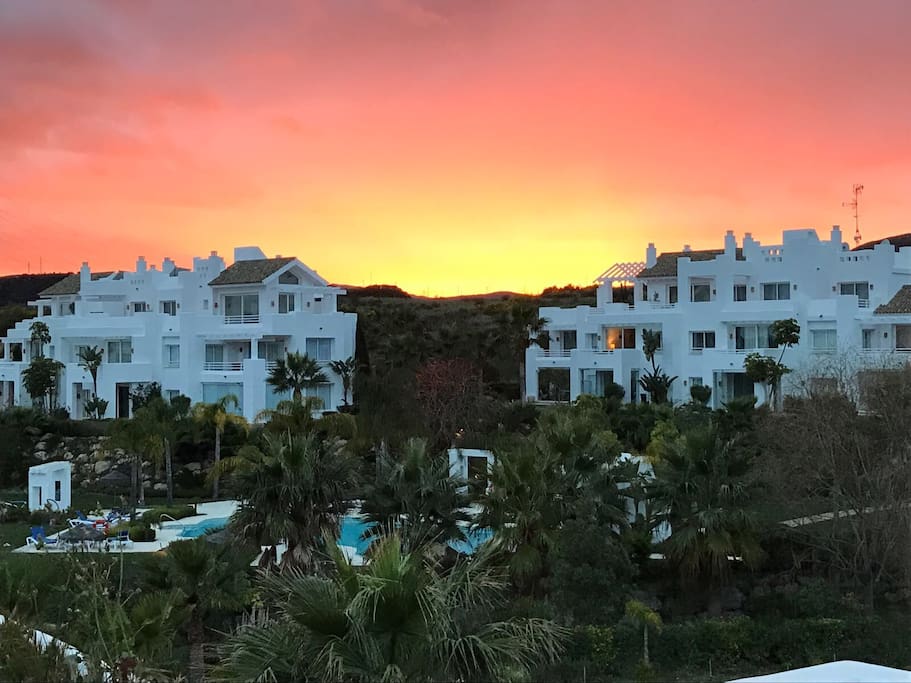 No re-touching needed for one of the most beautiful sunsets in Spain!