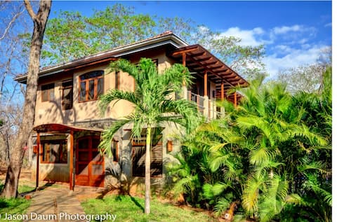 Playa Avellanas Modern Tropical Jungle Beach House