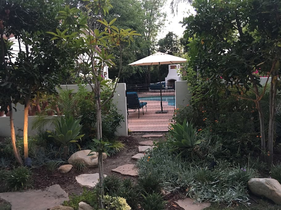 Pool Entrance