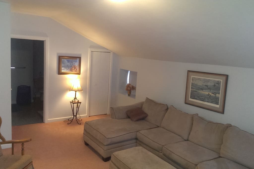 Spacious comfortable living room