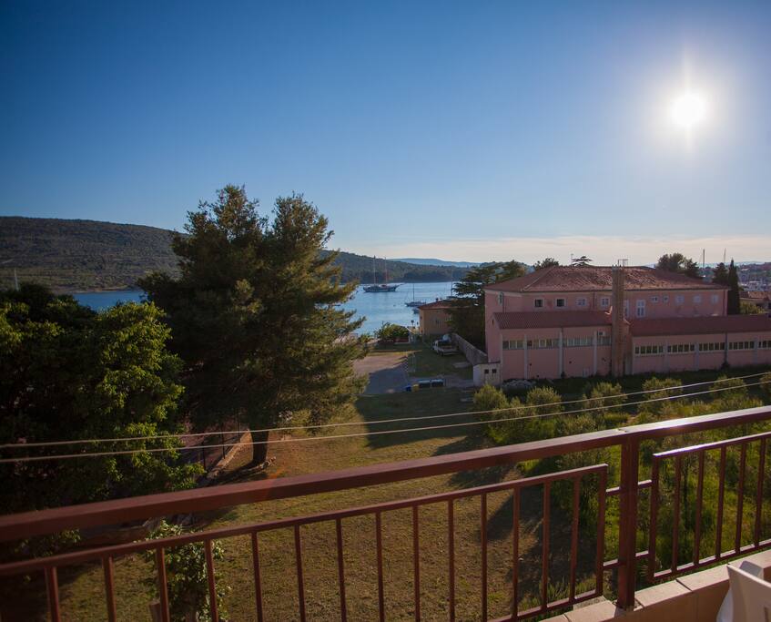 View from the balcony