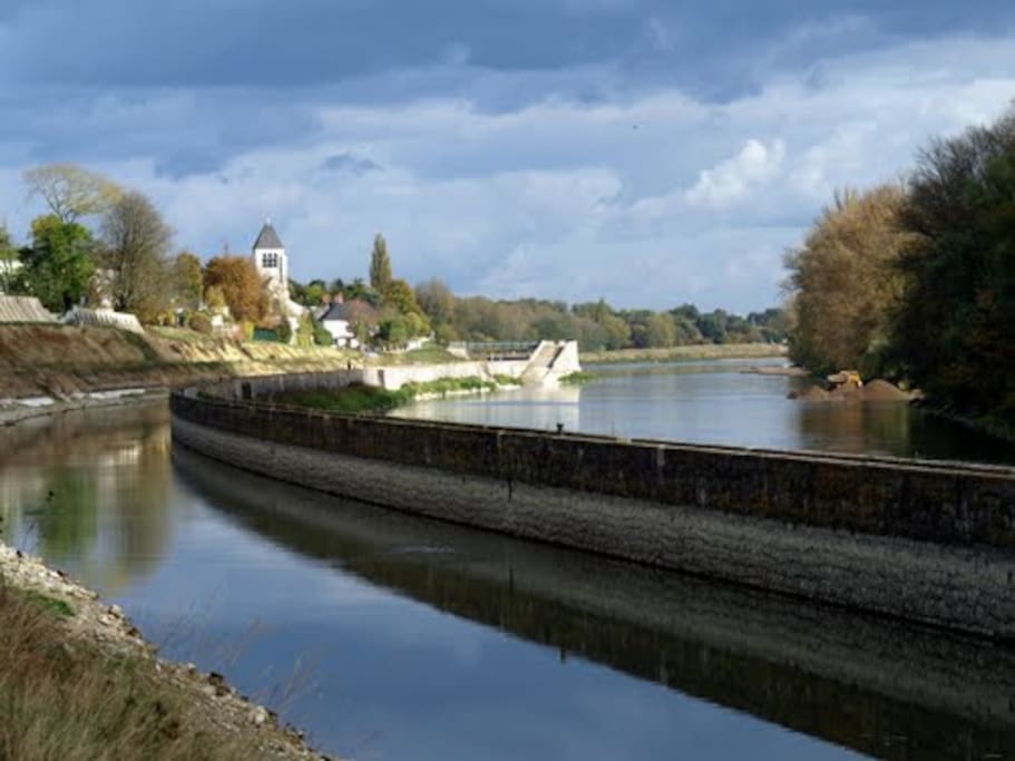 La Loire toute proche