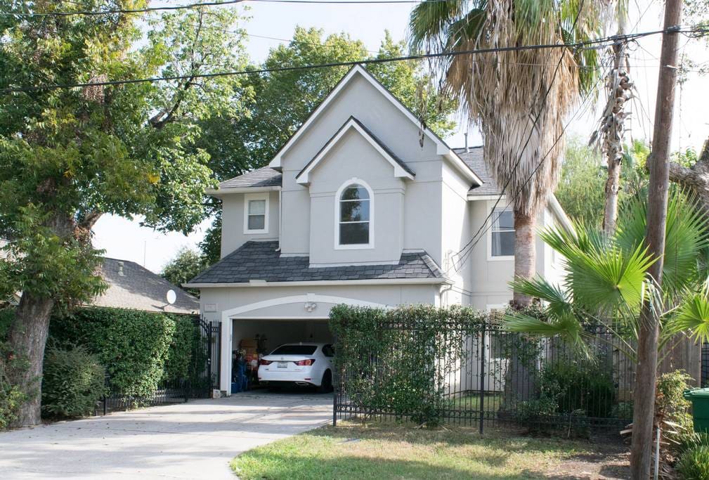 Front of House w/ Iron Gate for Private Access