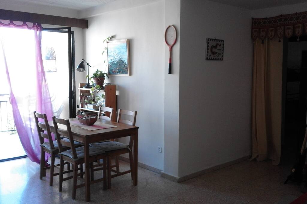 Comedor con terraza