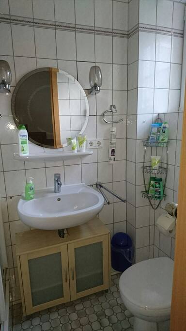 Kleines aber feines Duschbad
