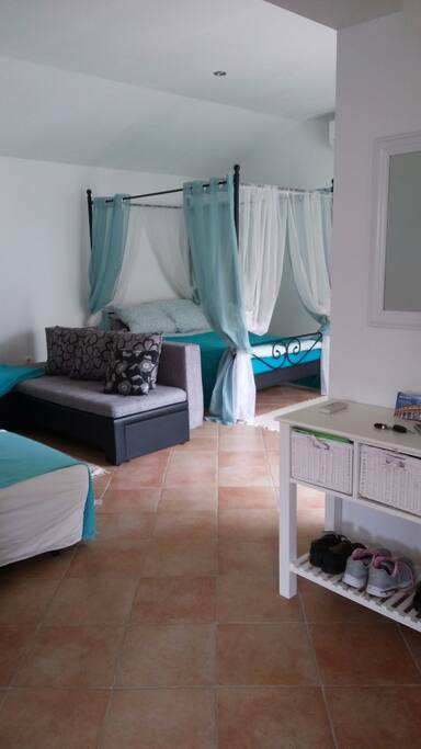 Living Room in Mediterian Style