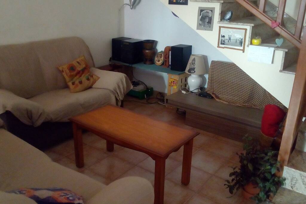Salón con TV y Soundsystem