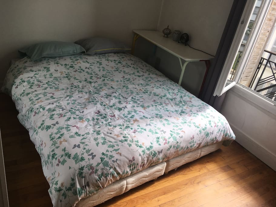 The private bedroom
