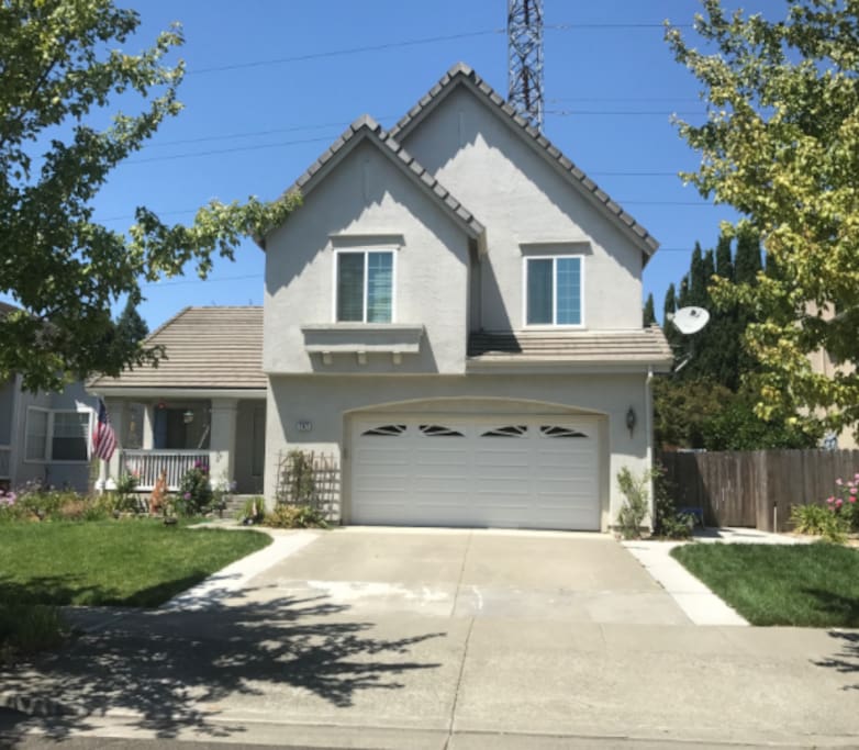 Front of the house