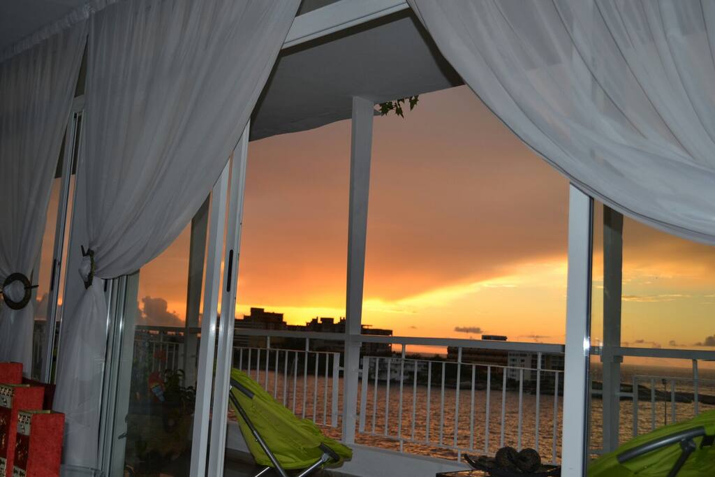Puesta de Sol desde el B&B Solinos y Yo