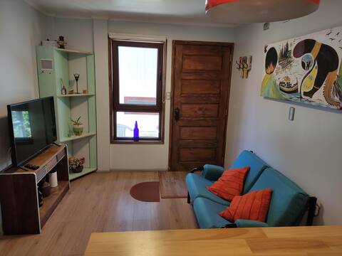 Centrally located steps from Costanera.