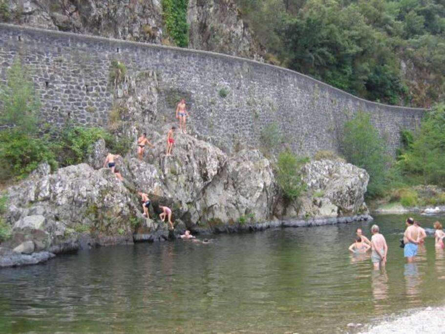 Le coin de baignade le plus proche