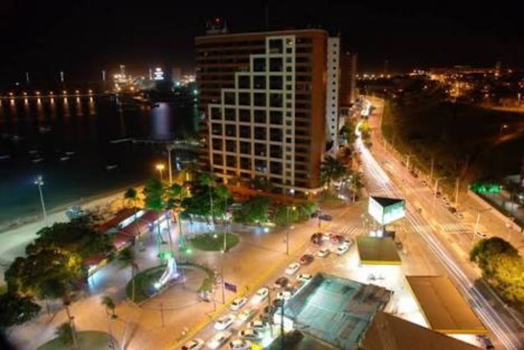 Vista aérea noite