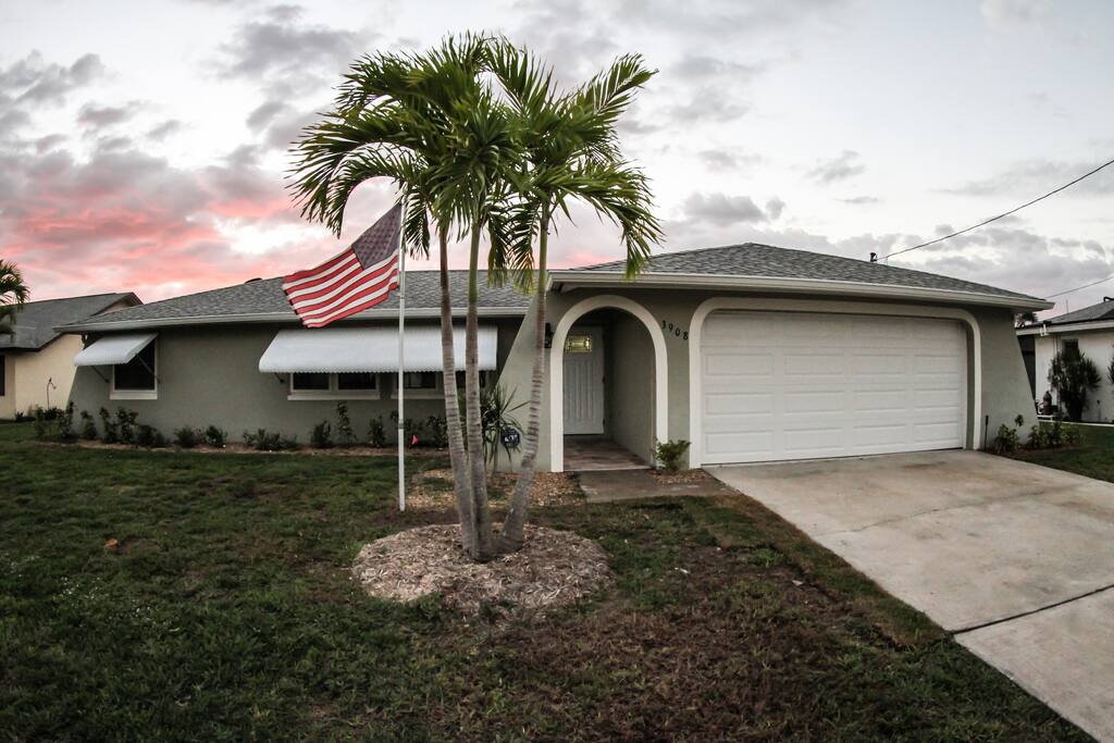 Front of the house