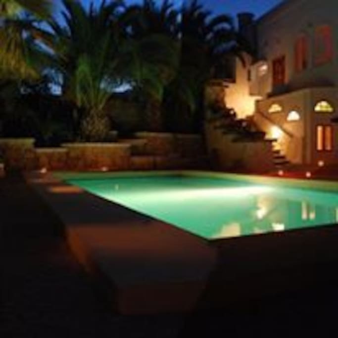 Pool by Night