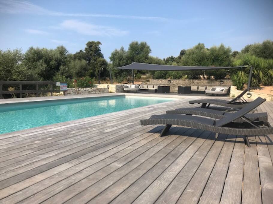 Piscine chauffée