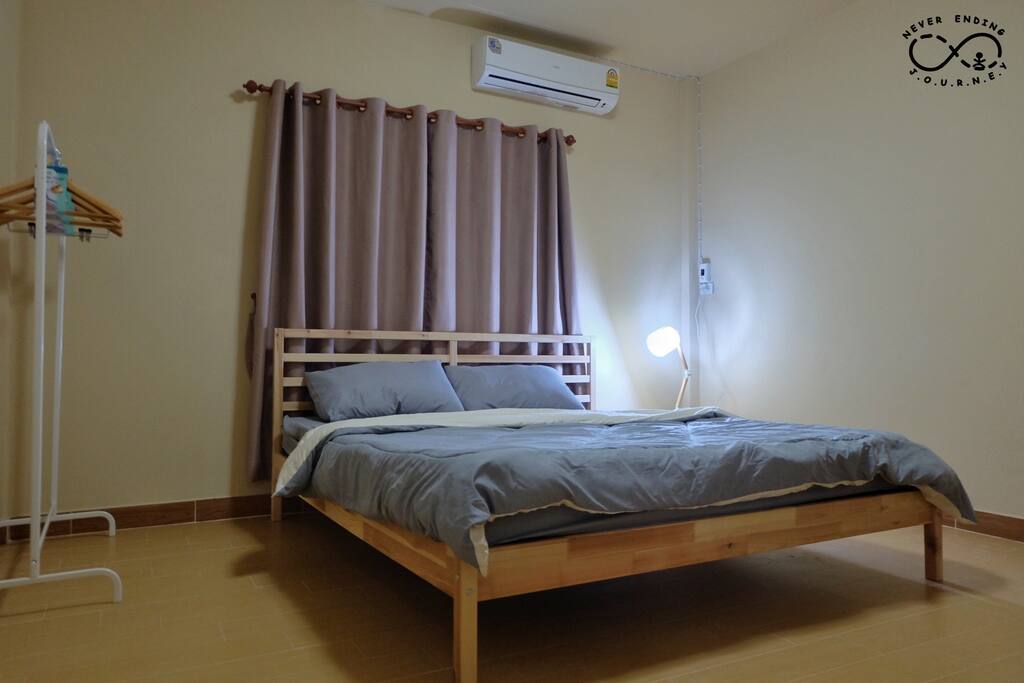 Warm Spring private room by NEJ :) Donmueang DMK on the 3rd floor