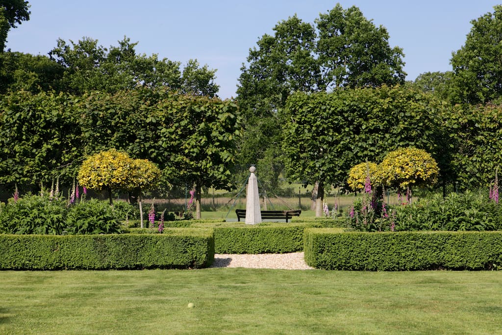 Beautiful formal gardens tie together 10 acres of varying landscape, with plenty of opportunity to room free