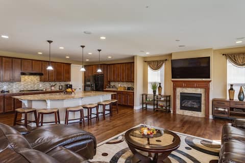 Charming 6-BR Home with Open Space & Park Views!