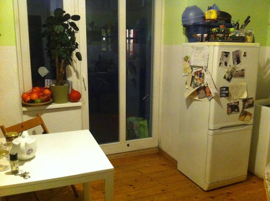 Küche mit Garten
