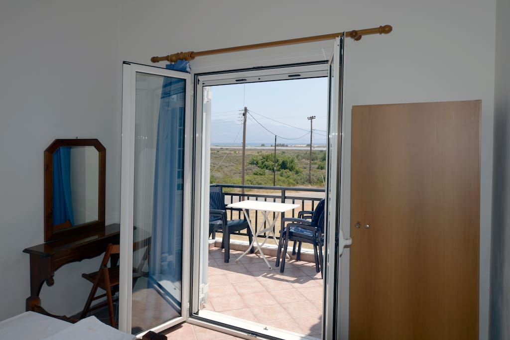 Bedrooms balcony