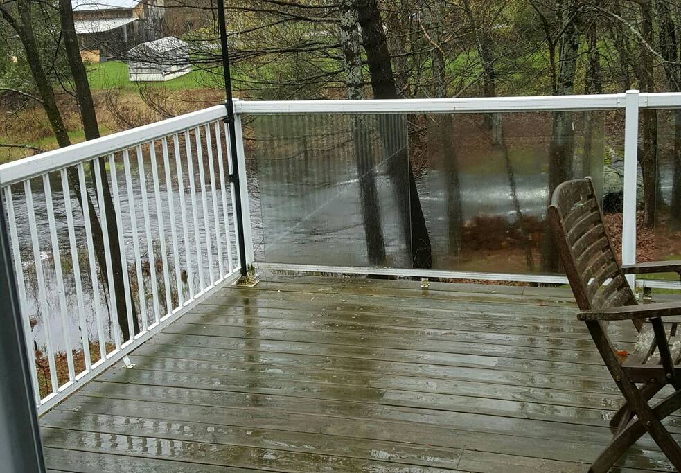 This is the view from your door