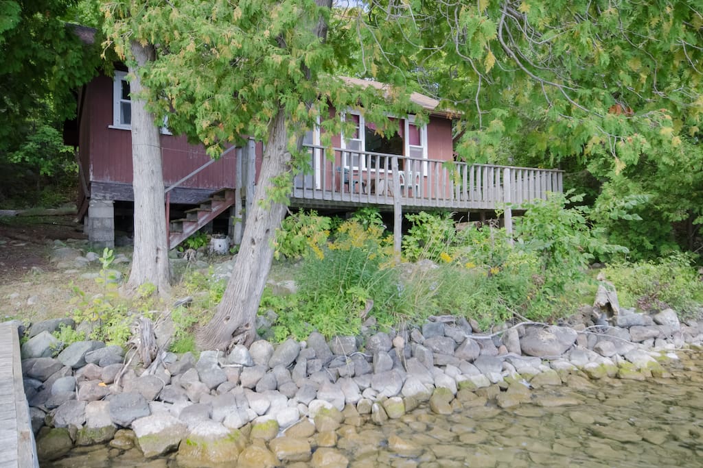 You can't build them this close to the water anymore.