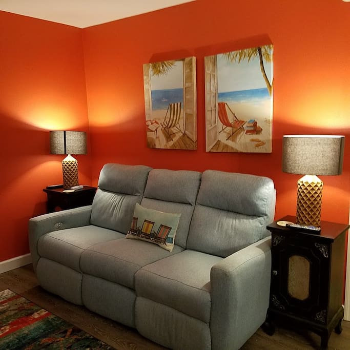 Double Power Reclining Couch