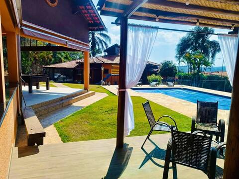 Nature, Dam and Peace /
Pool and 7-seater SPA