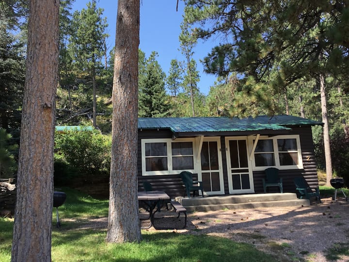 1 Cabin near Mt. Rushmore at Pine Rest Cabins Cabins for Rent in