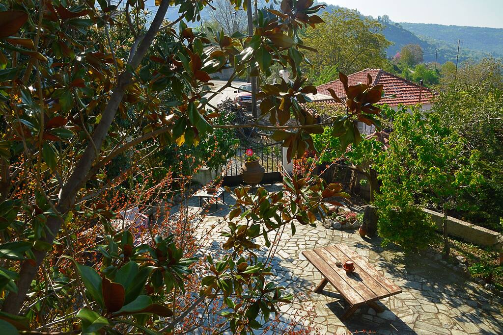View from the front
balcony