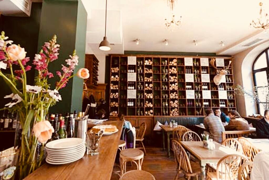 KAISERGARTEN, one of the best restaurants around, 5 min walk