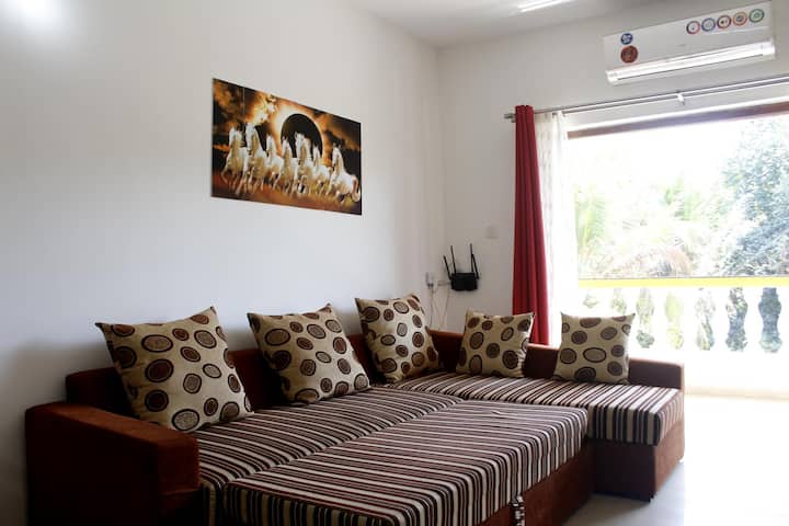🌄🌊Superb 1bhk Apt Near Candolim Beach🏖️🌅☀️ - Goa