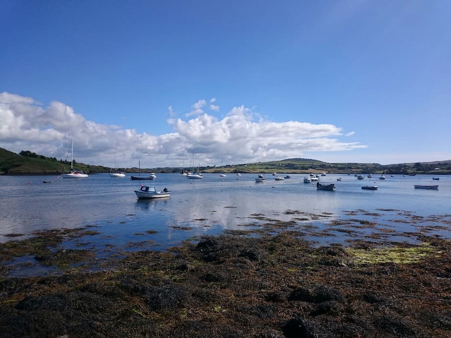 Church Strand, 100m from the house entrance