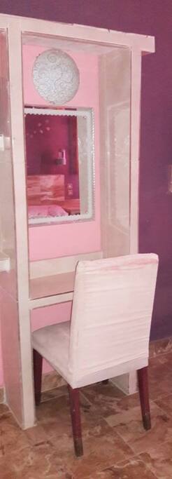 Vanity and Dressing Area