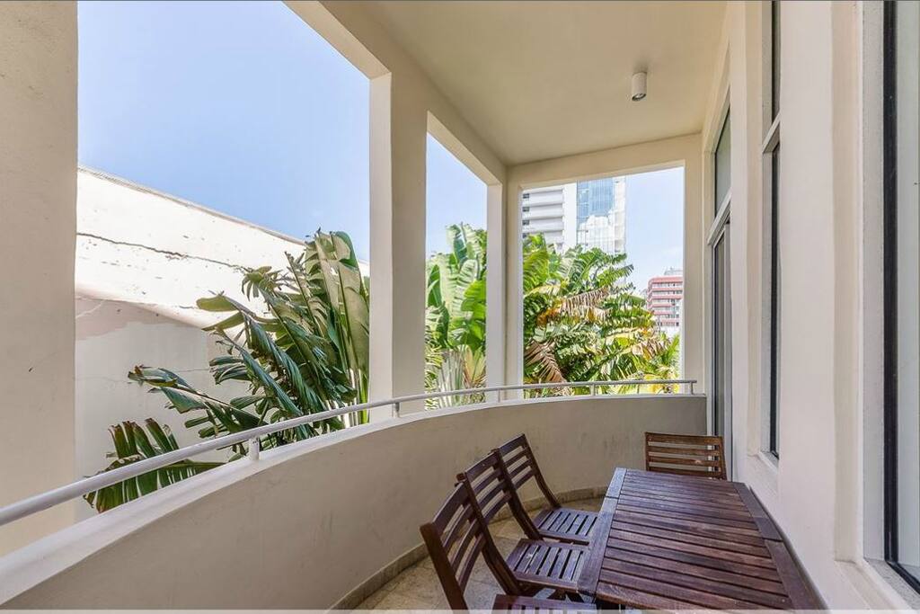 Private balcony