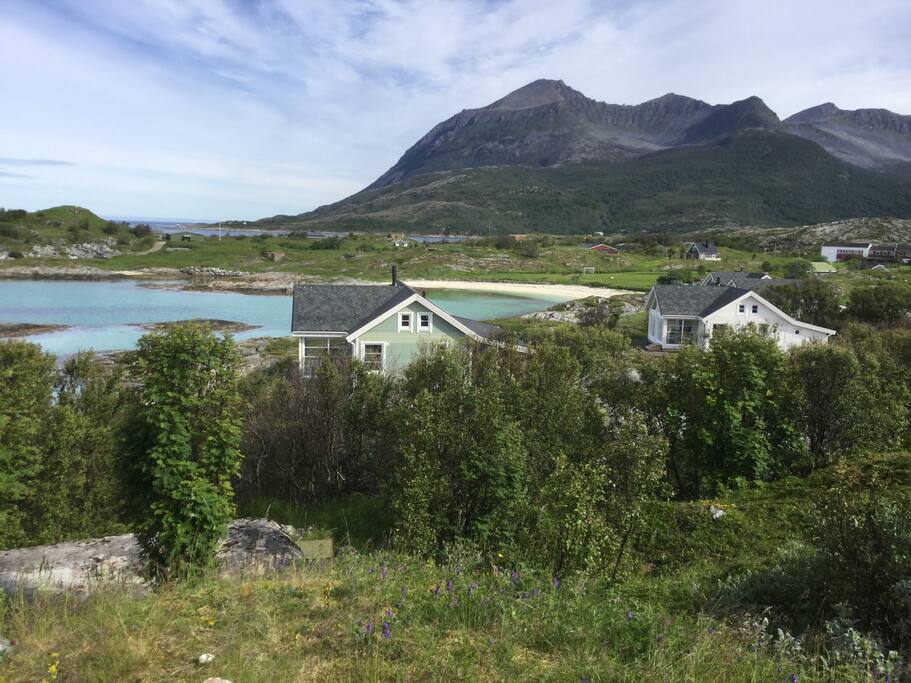 The cabin on the right