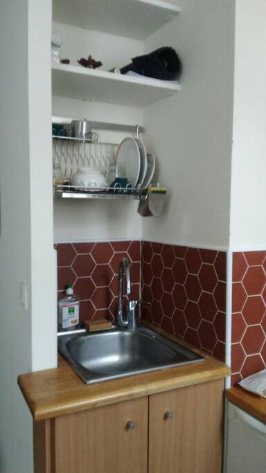 A little space to do the washing-up