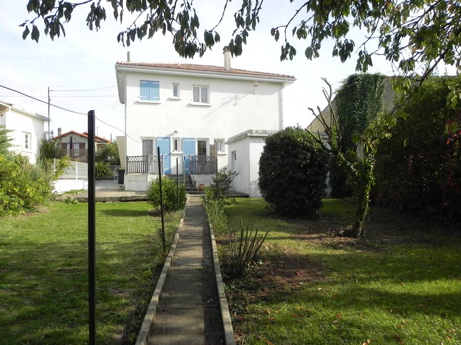 Façade coté jardin