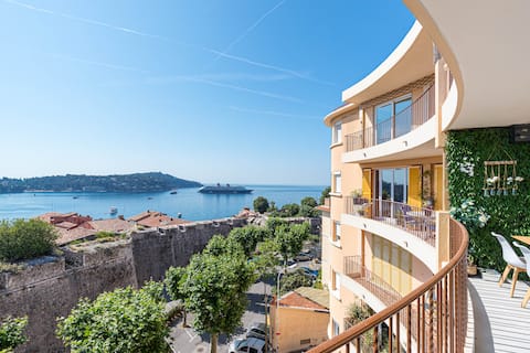 Great location, exceptional views of Villefranche