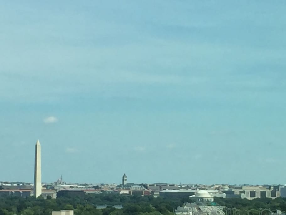 2 bedroom/2 bathroom condo only short trip into DC from nearby metro & can also walk to stores restaurants!
