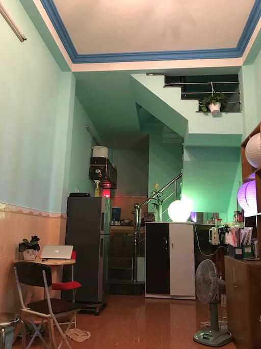 Living and working area