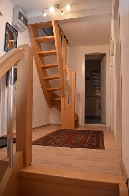 Eingang zur Wohnung über zwei Etagen